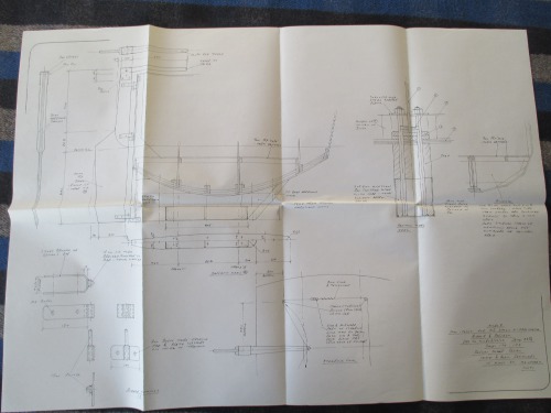 Selway Fisher Micro 8 Boat Yacht Sailboat Plan Plans G