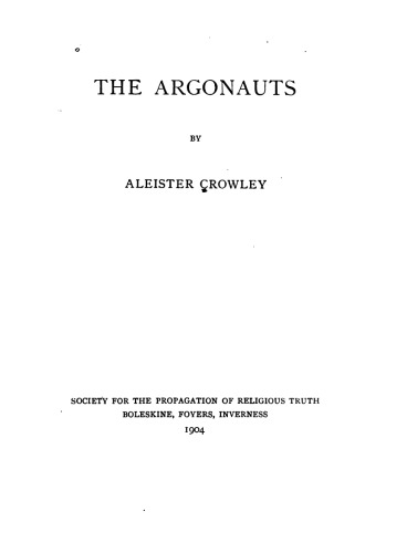 The Argonauts