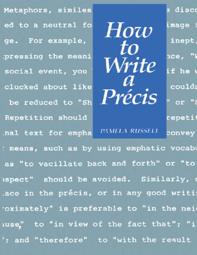 How to write a précis