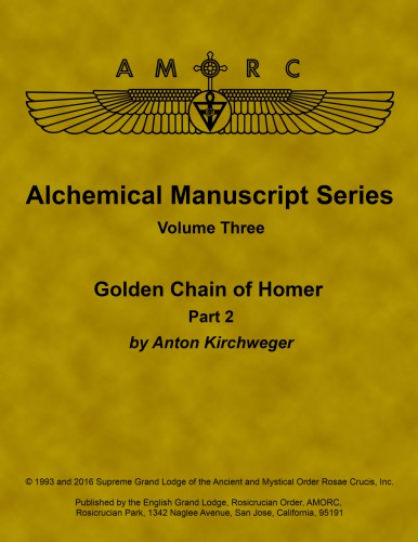 Alchemical Manuscripts 3