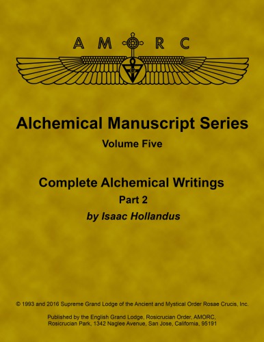 Alchemical Manuscripts 5