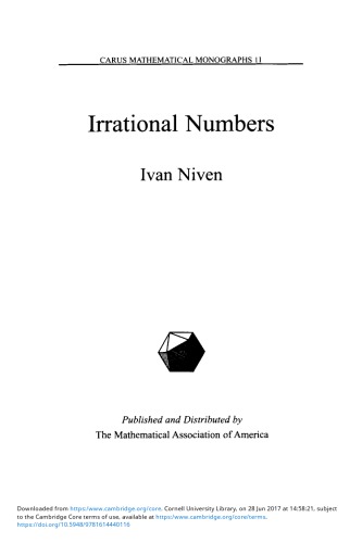 Irrational numbers