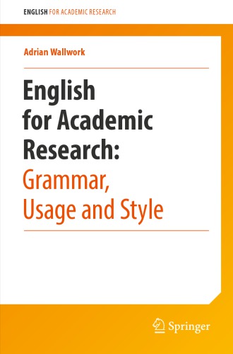 : Grammar, Usage and Style