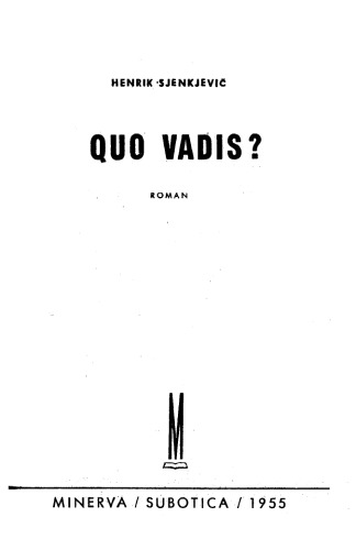 Quo vadis