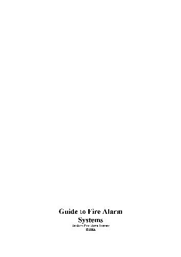 Guide To Fire Alarms