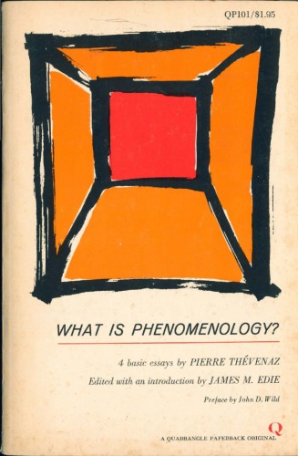 What is Phenomenology?