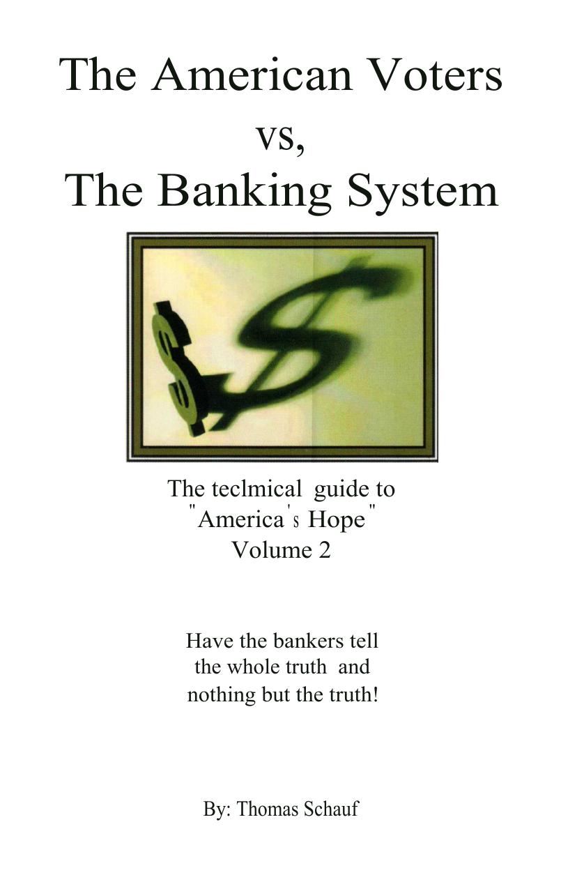 american voters vs the banking system