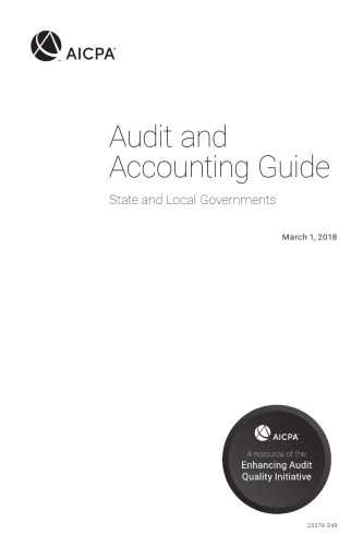 Audit and Accounting Guide: State and Local Governments 2018