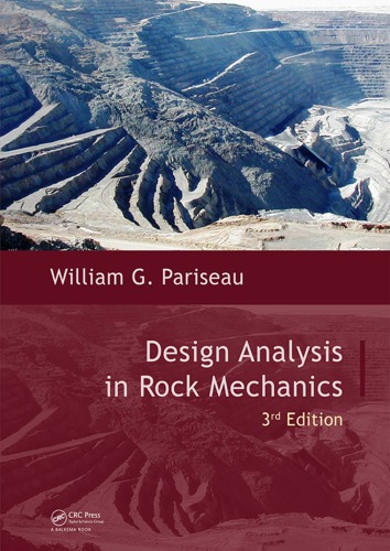 Design Analysis in Rock Mechanics, Third Edition