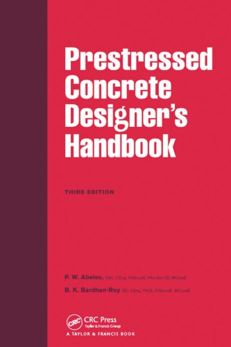 Prestressed concrete designer's handbook, 3rd ed