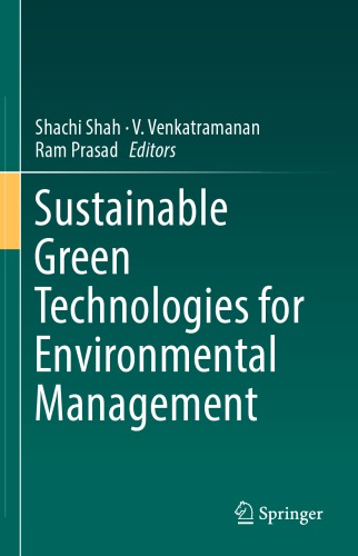 Sustainable Green Technologies for Environmental Management