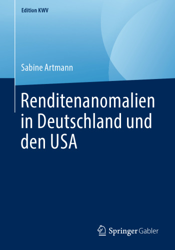 Renditenanomalien in Deutschland und den USA