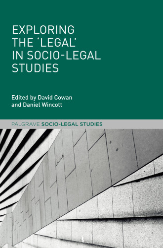 Exploring the 'Legal' in Socio-Legal Studies