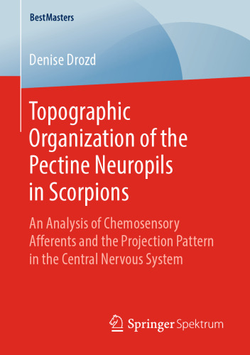 Topographic Organization of the Pectine Neuropils in Scorpions: An Analysis of Chemosensory Afferents and the Projection Pattern in the Central Nervous System