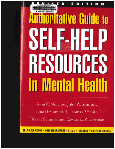 Authoritative guide to self-help resources in mental health