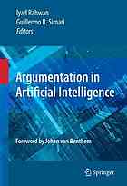 Argumentation in artificial intelligence