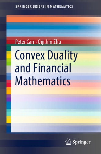 Convex duality and financial mathematics