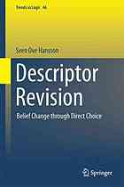 Descriptor revision. Belief change through direct choice