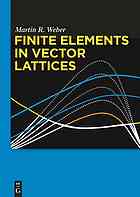 Finite elements in vector lattices