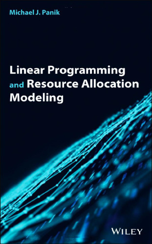 Linear programming and resource allocation modeling