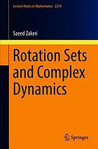 Rotation sets and complex dynamics