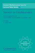 Surveys in combinatorics, 9 British combinatorial conf. 1983, invited papers, held at Southampton