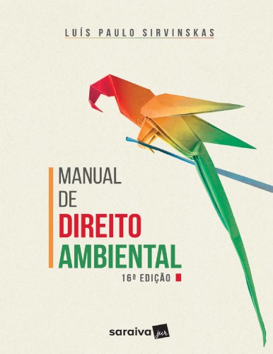 Manual de direito ambiental