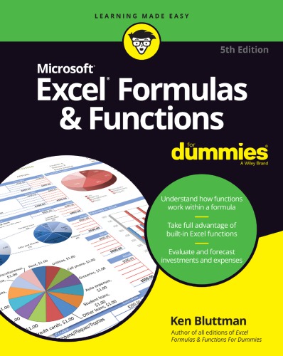 Excel Formulas & Functions For Dummies, 5th Ed.