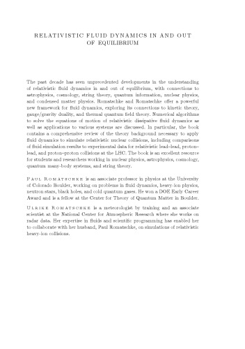 Relativistic fluid dynamics in and out of equilibrium : and applications to relativistic nuclear collisions