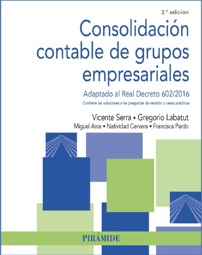 Consolidación contable de grupos empresariales