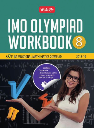 International Mathematics Olympiad Work Book Class 8 IIT JEE Foundation Mahabir Singh MTG