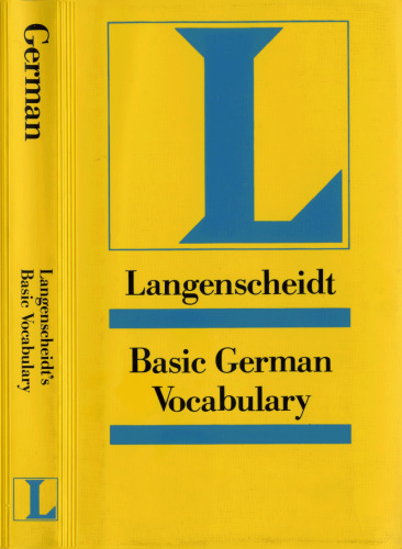 Basic German Vocabulary (Langenscheidt Reference)