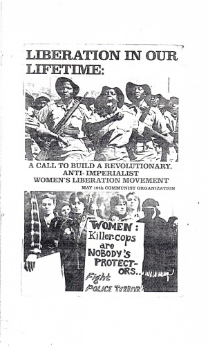 Liberation in Our Lifetime: A Call to Build a Revolutionary, Anti-Imperialist Women’s Liberation Movement