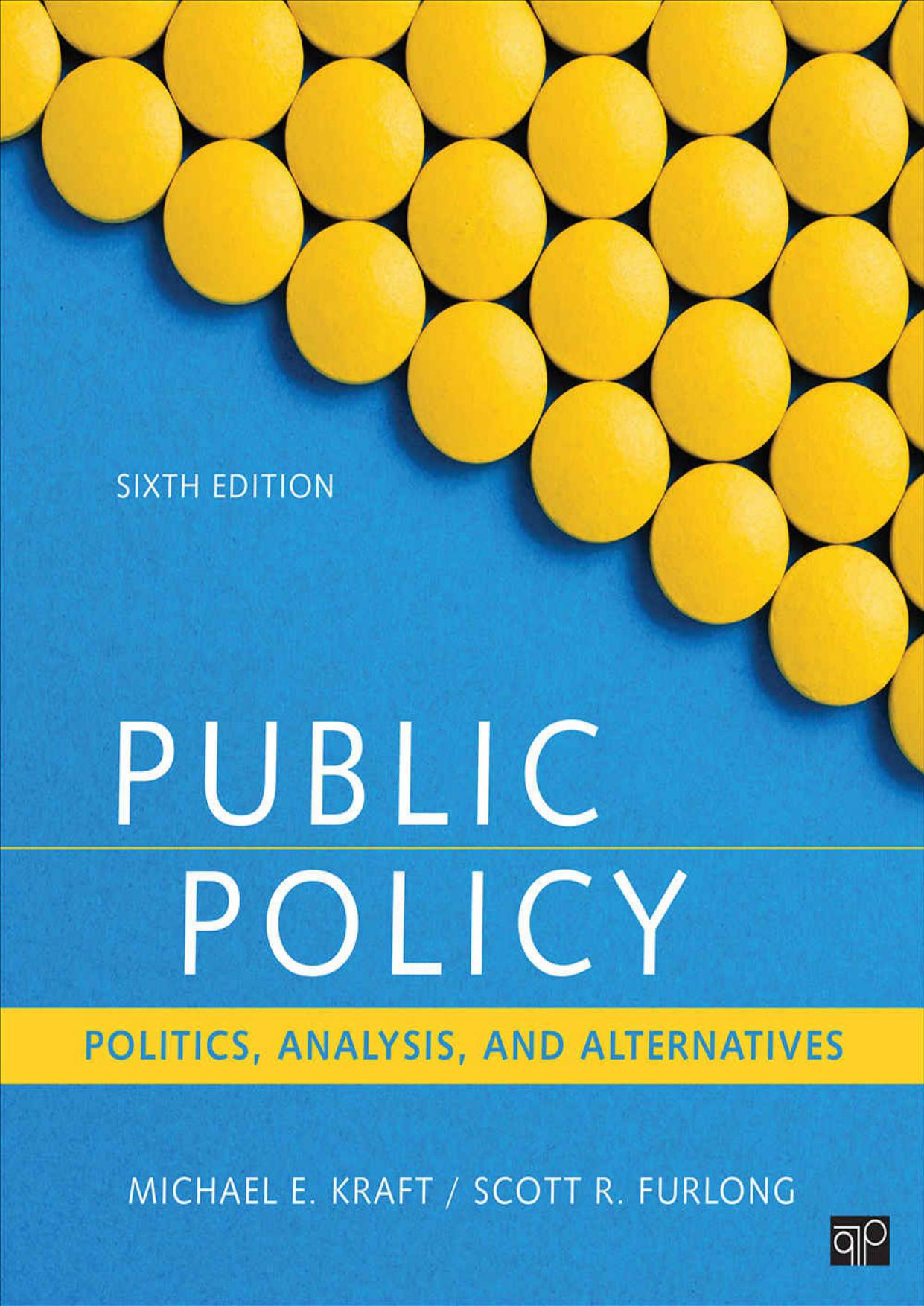 Public Policy: Politics, Analysis, and Alternatives