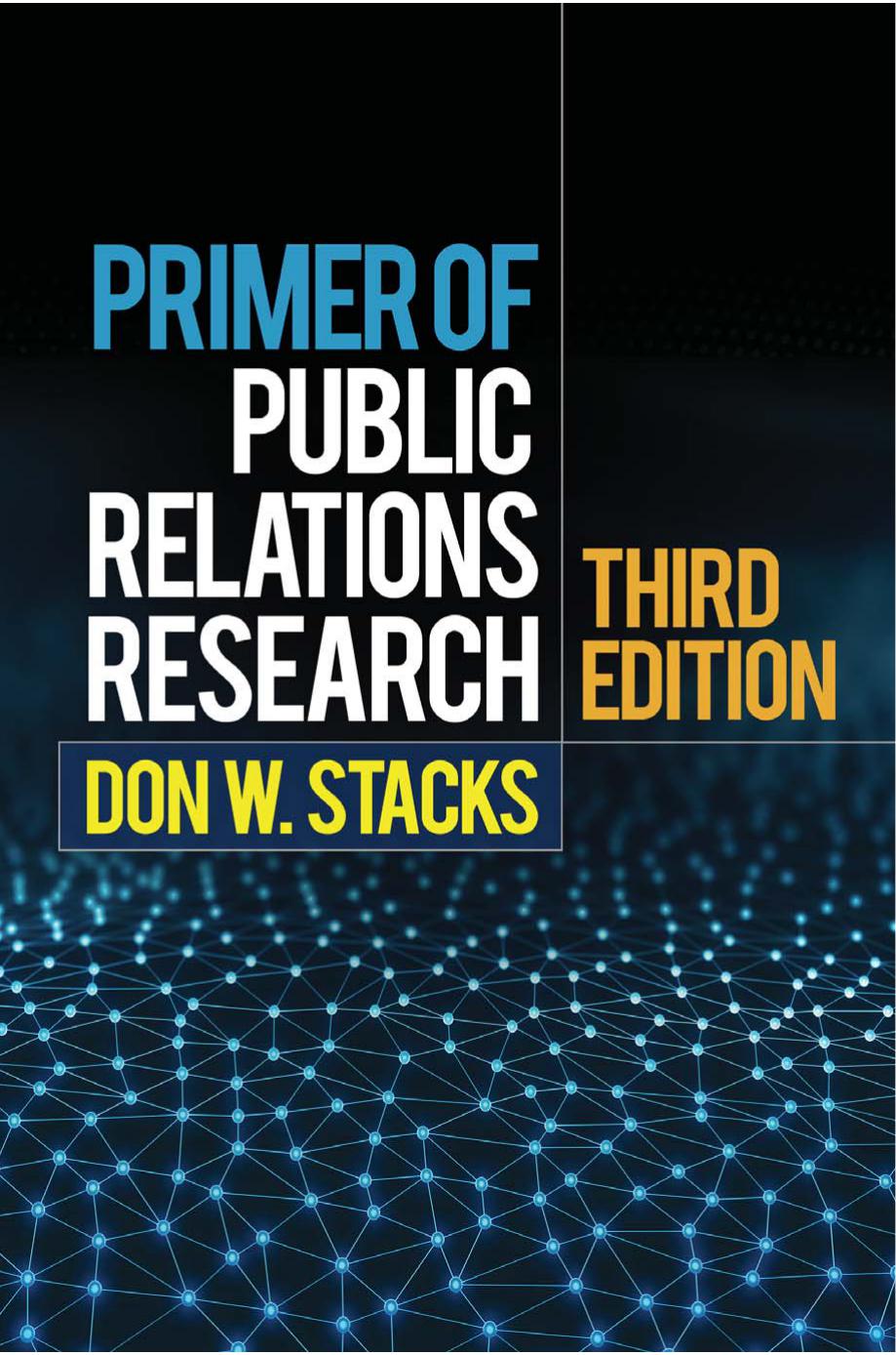 Primer Of Public Relations Research