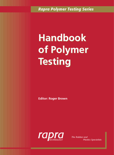 Handbook of Polymer Testing : Short-term Mechanical Tests