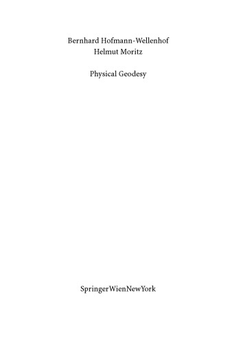 Physical Geodesy