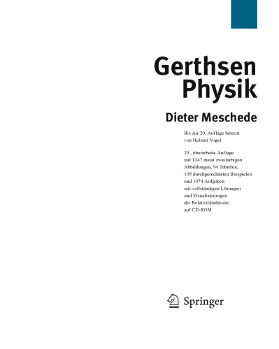 Gerthsen Physik ()