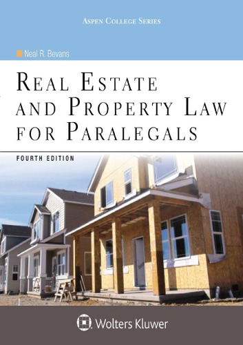 Real Estate and Property Law for Paralegals