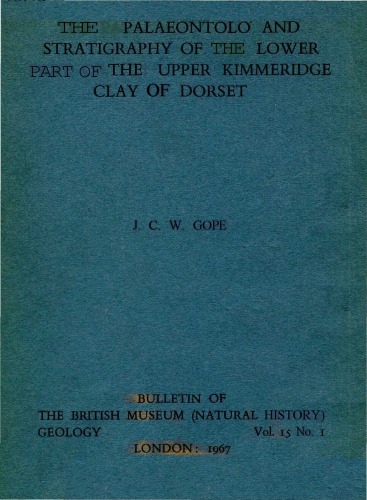 The palaeontology and stratigraphy of the lower part of the Upper Kimmeridge Clay of Dorset