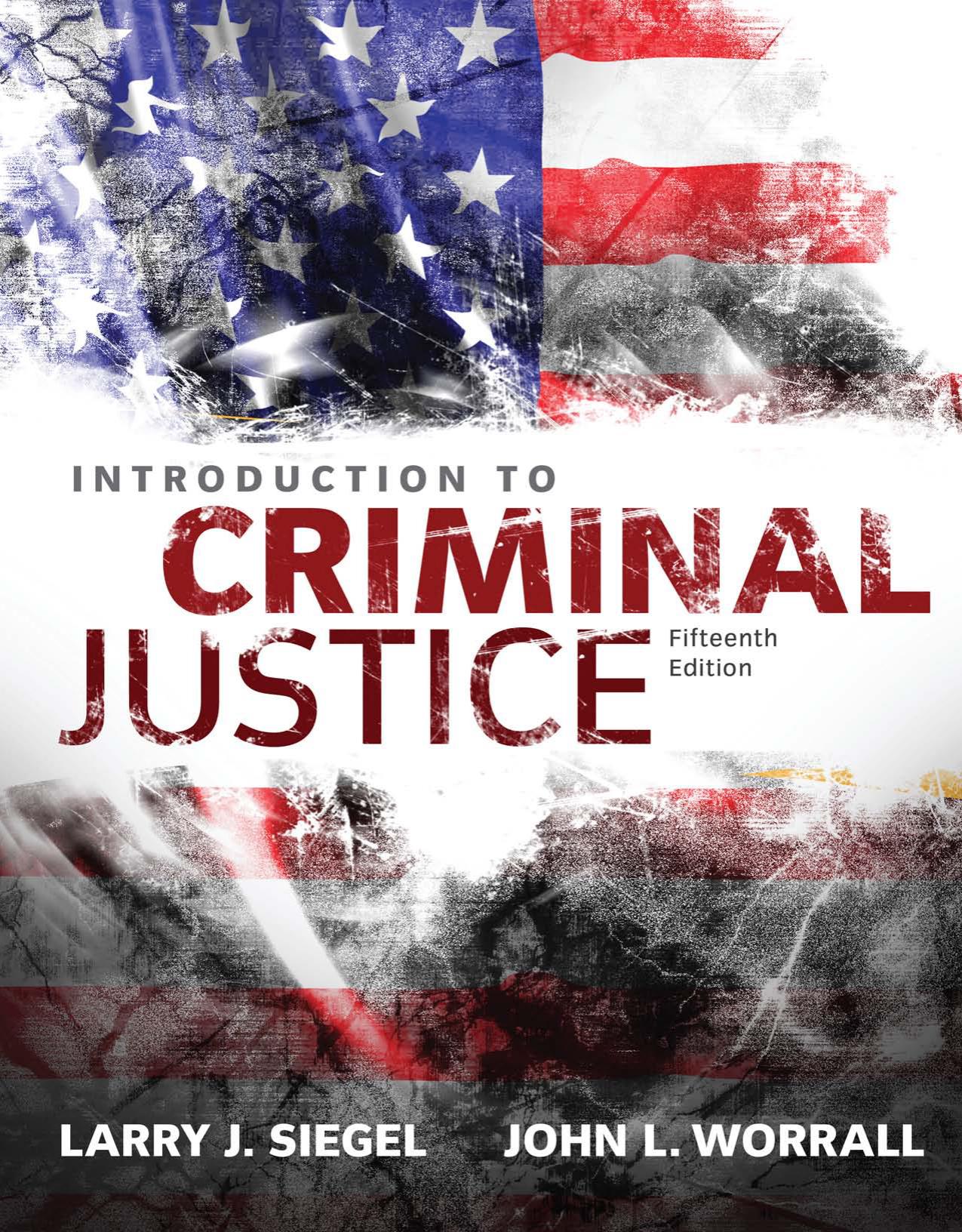 Introduction to Criminal Justice