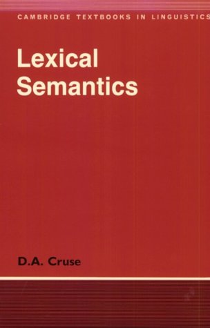 Lexical semantics