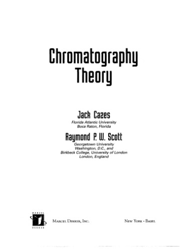 Chromatography theory