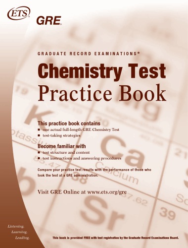 Chemistry test practice book