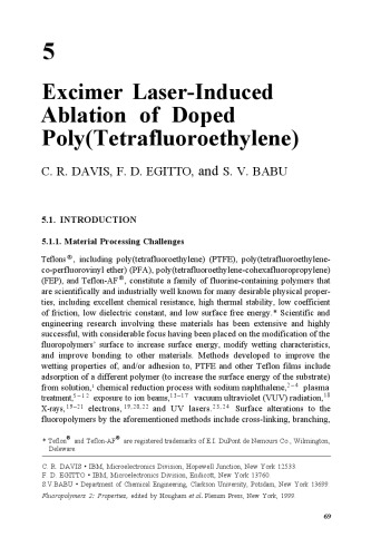 Fluoropolymers 2 - Properties
