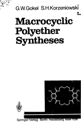 Macrocyclic polyether syntreses