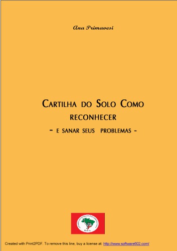 Solo - Como reconhecer e sanar seus problemas