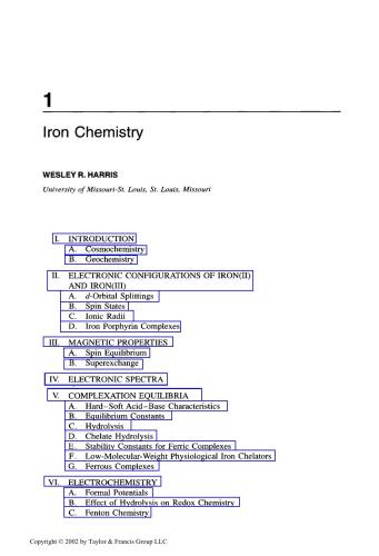 Molecular and Cellular Iron Transport