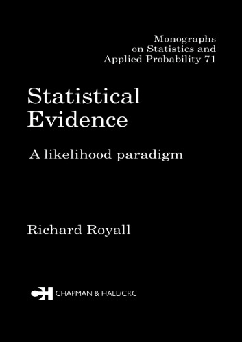 Statistical evidence : a likelihood paradigm