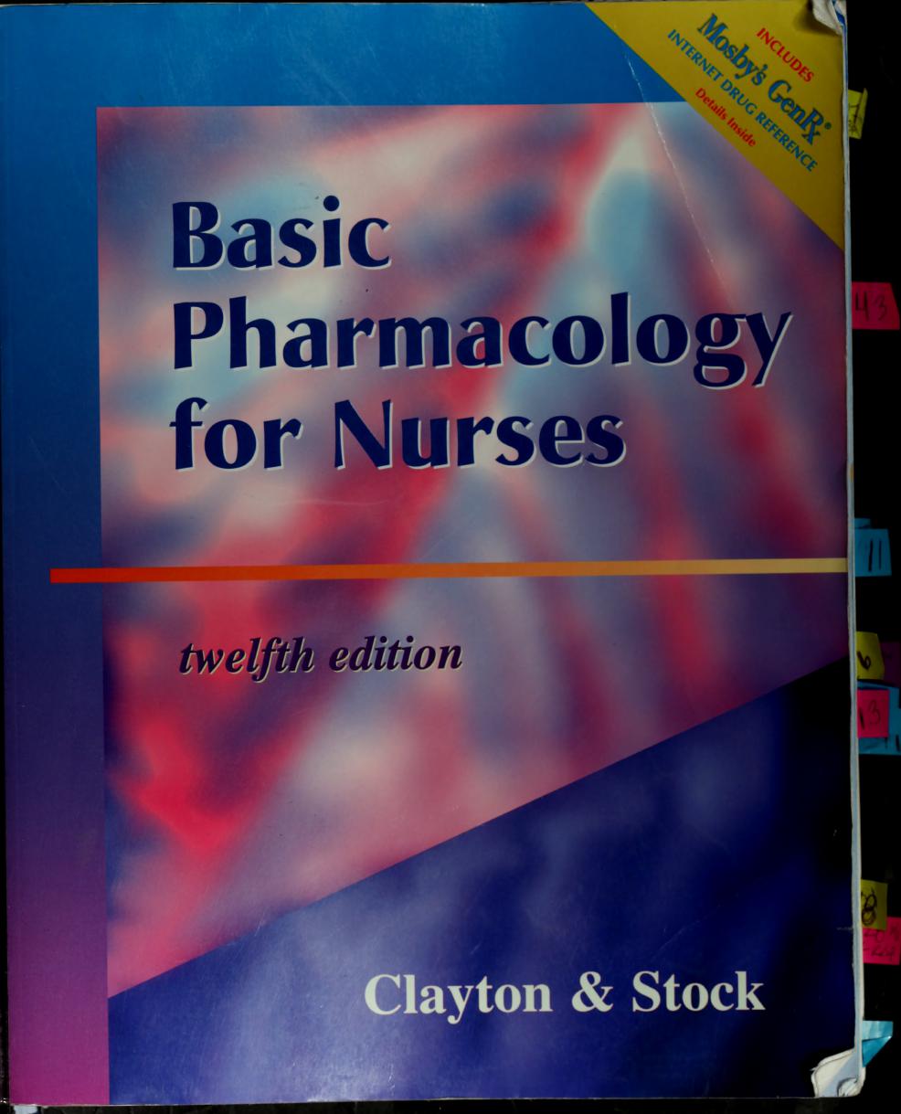 Basic Pharmacology for Nurses